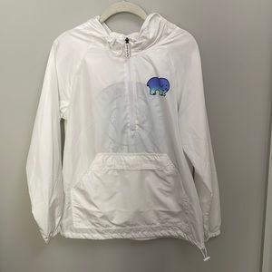 Ivory Ella white windbreaker